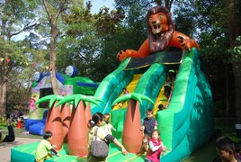 壽山動物園「童趣園」啟用 兒童遊戲區陪小朋友慶元旦